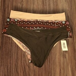 3 Pair Assorted Aerie Underwear